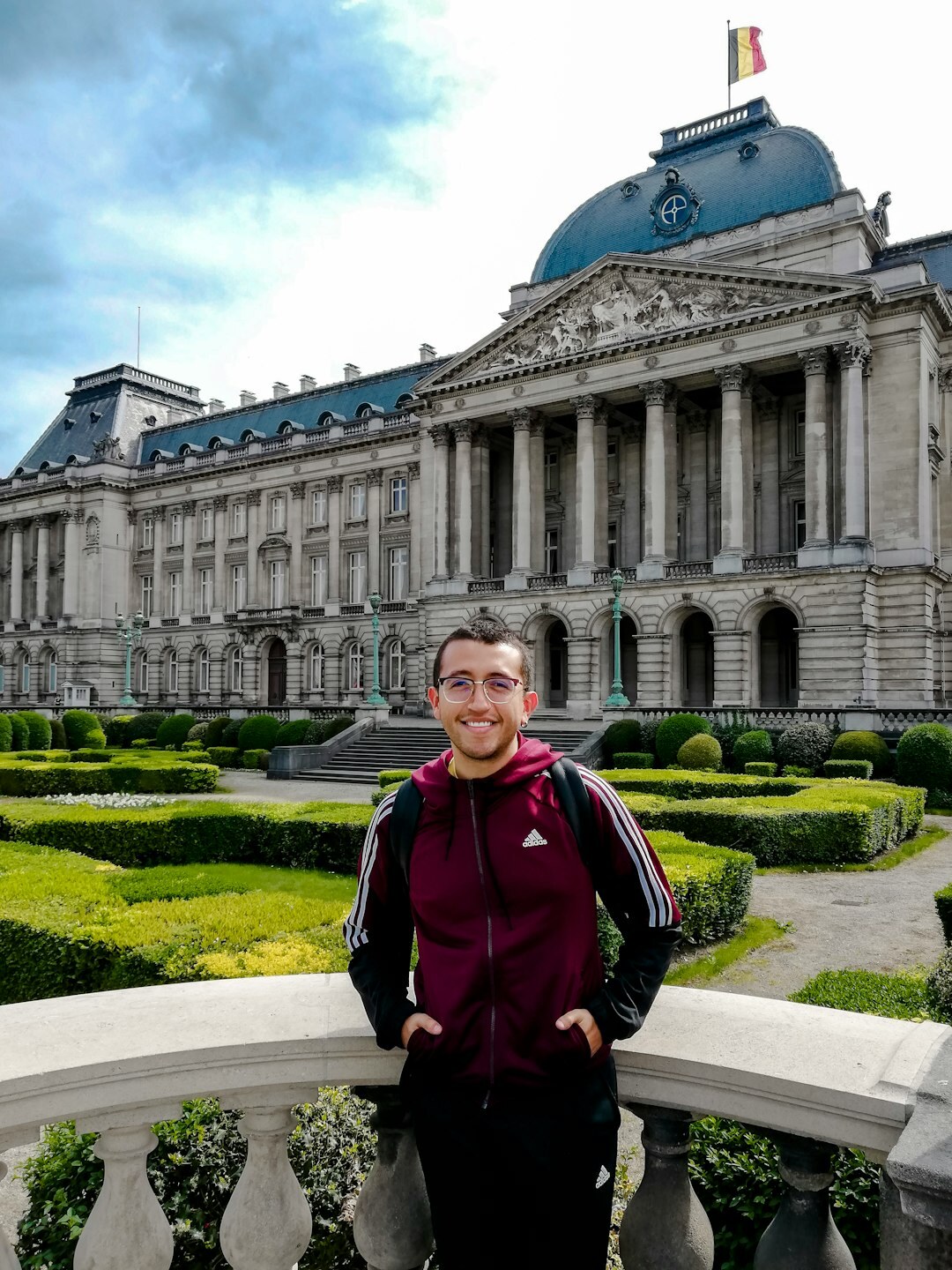 Portrait of a senior Belgian journalist and trend monitoring director
